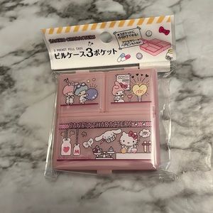 New in box cute Sanrio pull box earring box knick knacks